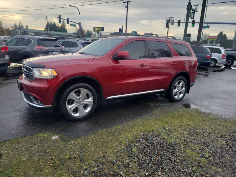 2014 Dodge Durango for sale at Bonney Lake Used Cars in Puyallup WA