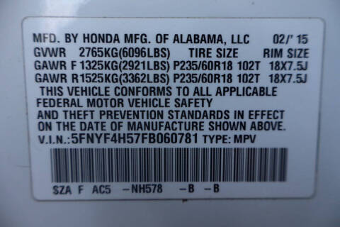 2015 Honda Pilot EX-L
