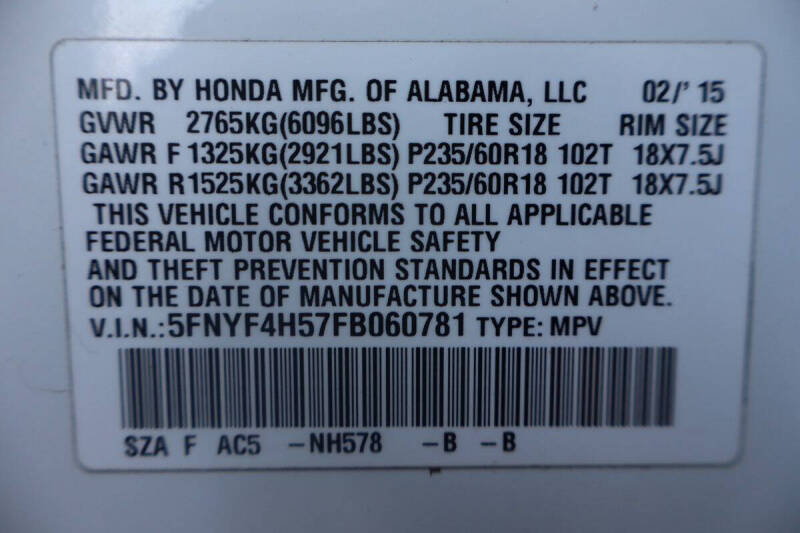 2015 Honda Pilot EX-L