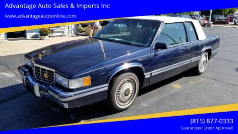 1993 Cadillac DeVille for sale at Advantage Auto Sales & Imports Inc in Loves Park IL