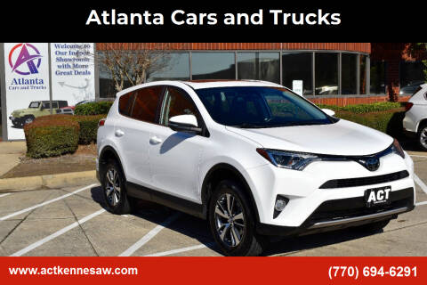 2018 Toyota RAV4 for sale at Atlanta Cars and Trucks in Kennesaw GA