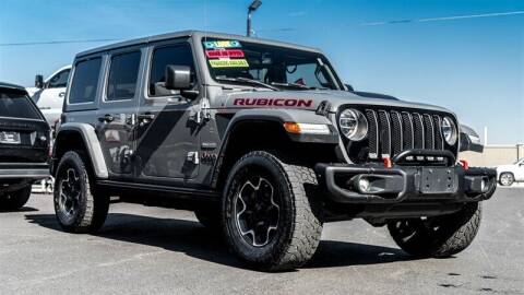 2020 Jeep Wrangler Unlimited for sale at MUSCLE MOTORS AUTO SALES INC in Reno NV