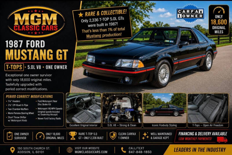 1987 Ford Mustang GT