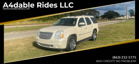 2010 GMC Yukon for sale at A4dable Rides LLC in Haines City FL