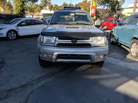 2001 Toyota 4Runner for sale at Auto City in Redwood City CA