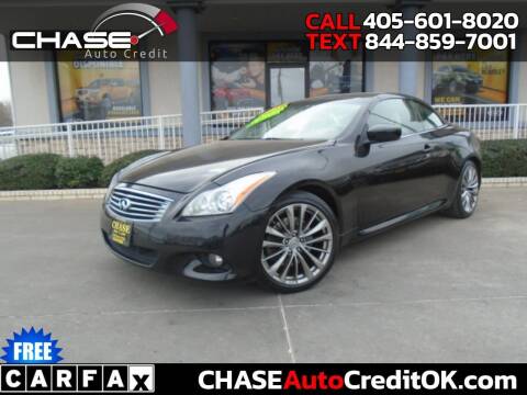 2011 Infiniti G37 Convertible for sale at Chase Auto Credit in Oklahoma City OK