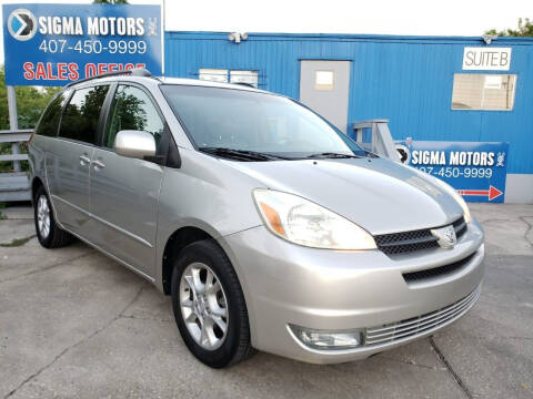 2004 Toyota Sienna for sale at SIGMA MOTORS USA in Orlando FL