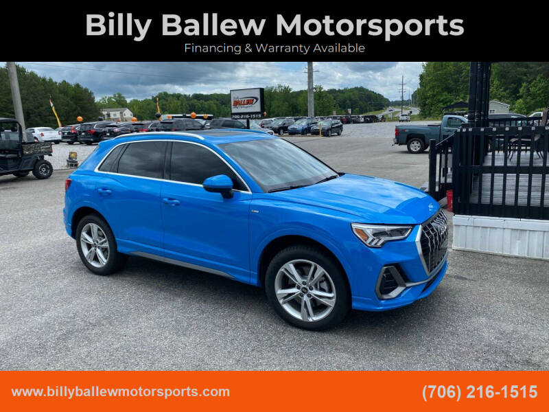 2022 Audi Q3 for sale at Billy Ballew Motorsports in Dawsonville GA