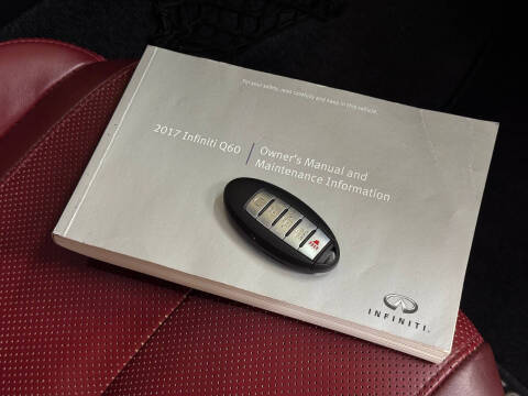 2017 Infiniti Q60 Red Sport 400