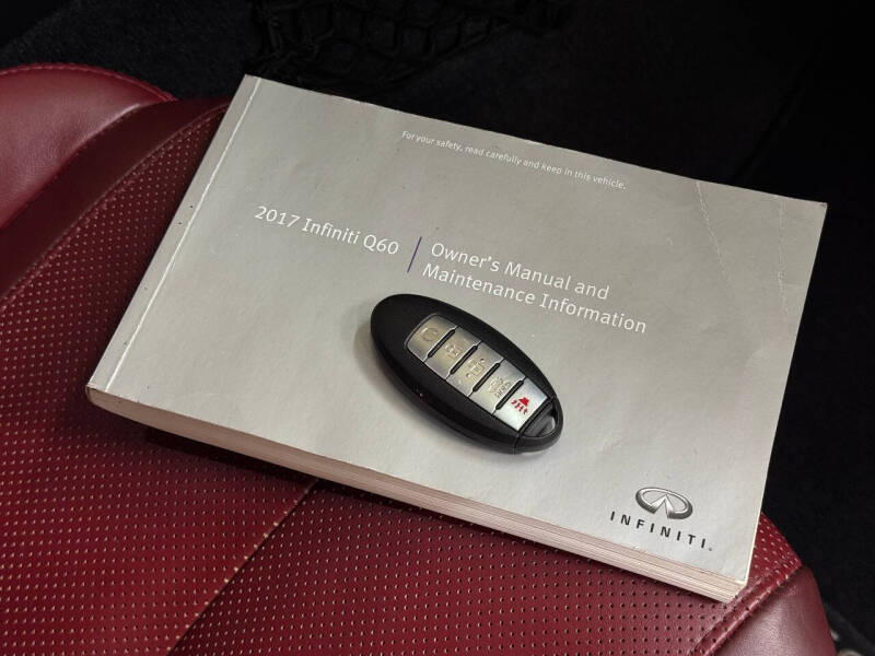 2017 Infiniti Q60 Red Sport 400