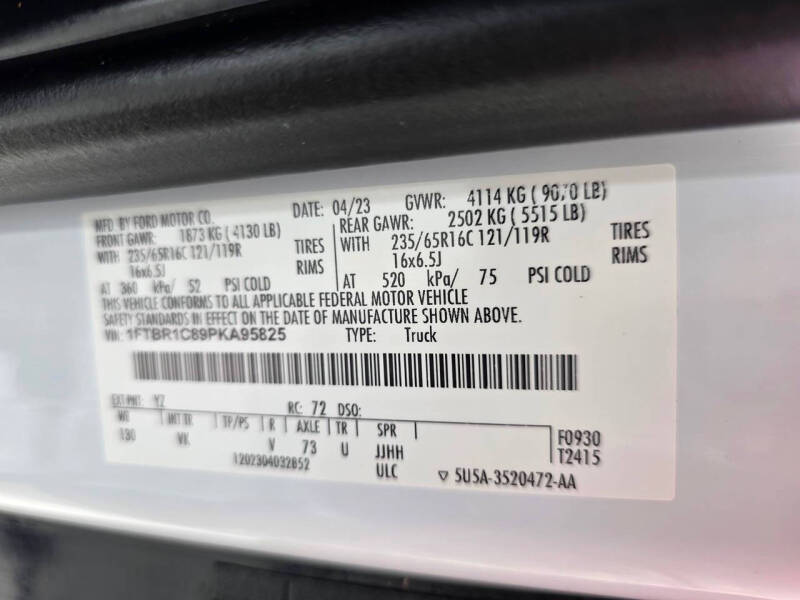 2023 Ford Transit 250