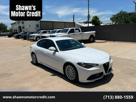 2022 Alfa Romeo Giulia for sale at Shawn's Motor Credit in Houston TX