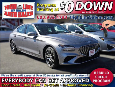 2023 Genesis G70 for sale at High Line Auto Sales of Salem in Salem NH