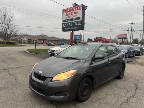 2009 Toyota Matrix for sale at Unlimited Auto Group in West Chester OH