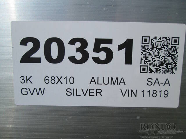 2027 Aluma Aluminum Single Axle Utility 6