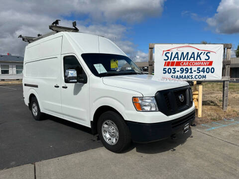 2020 Nissan NV for sale at Woodburn Trailers - Siamak's Car Company llc in Woodburn OR