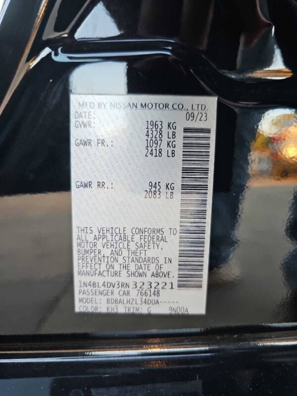 2024 Nissan Altima 2.5 SV