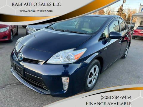 2012 Toyota Prius for sale at RABI AUTO SALES LLC in Garden City ID