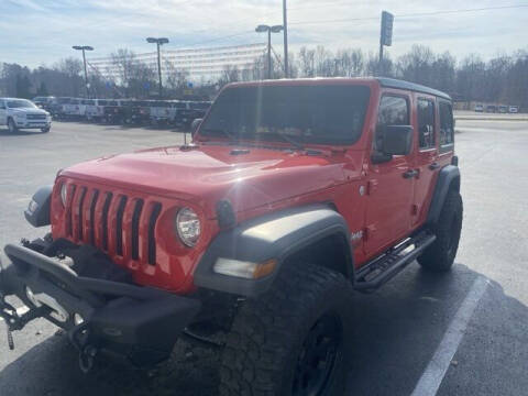 2018 Jeep Wrangler Unlimited for sale at Tim Short Auto Mall in Corbin KY