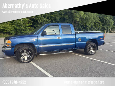 2004 GMC Sierra 1500 SLE