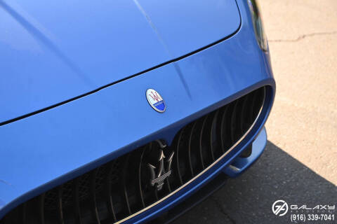 2016 Maserati GranTurismo Sport