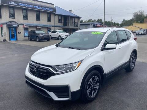 2021 Honda CR-V for sale at Sisson Pre-Owned in Uniontown PA