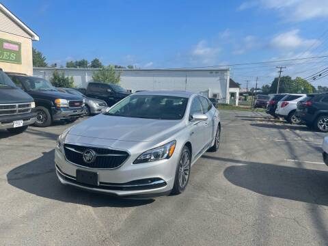 2018 Buick LaCrosse for sale at Brill's Auto Sales in Westfield MA