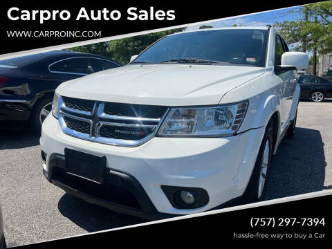 2015 Dodge Journey for sale at Carpro Auto Sales in Chesapeake VA