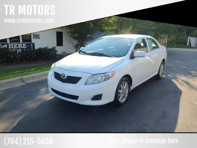2010 Toyota Corolla for sale at TR MOTORS in Gastonia NC