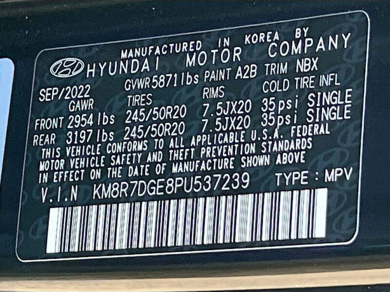 2023 Hyundai Palisade Calligraphy