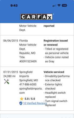 2004 Winnebago Rialta 22HD