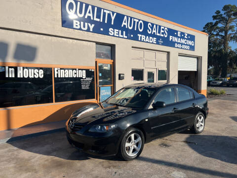2006 Mazda MAZDA3 for sale at QUALITY AUTO SALES OF FLORIDA in New Port Richey FL
