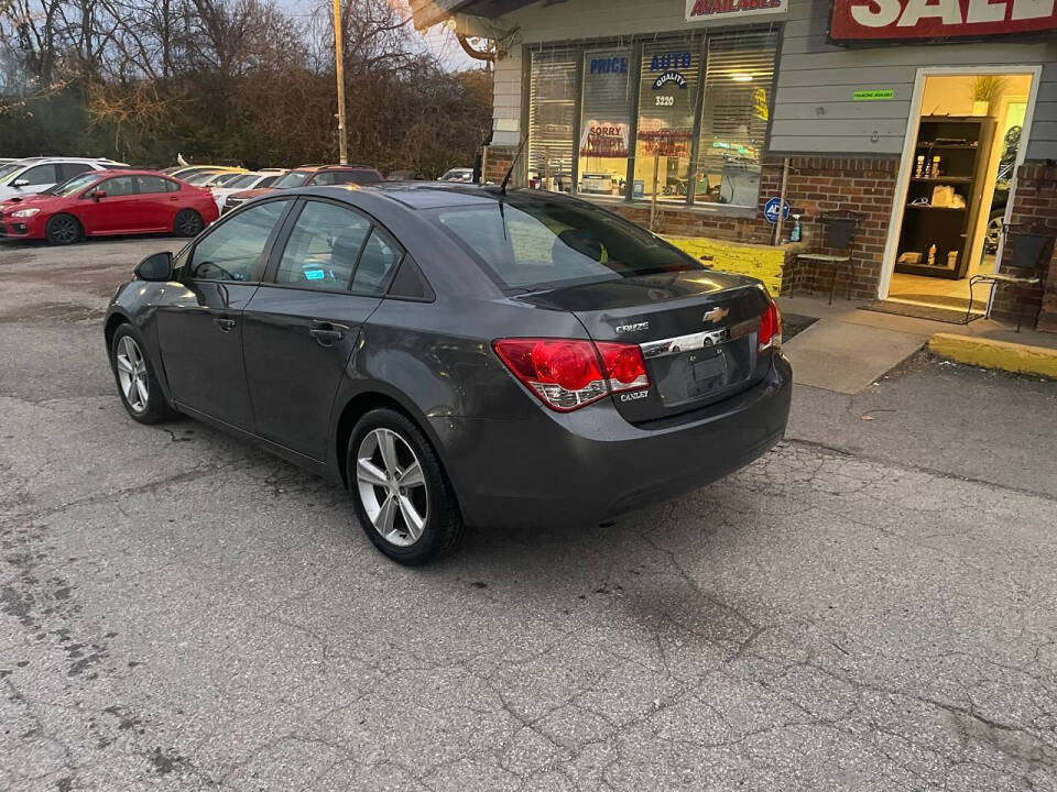 2013 Chevrolet Cruze for sale at Green Ride LLC in NASHVILLE, TN