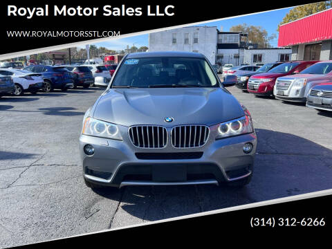 2014 BMW X3 for sale at Royal Motor Sales LLC in Saint Louis MO