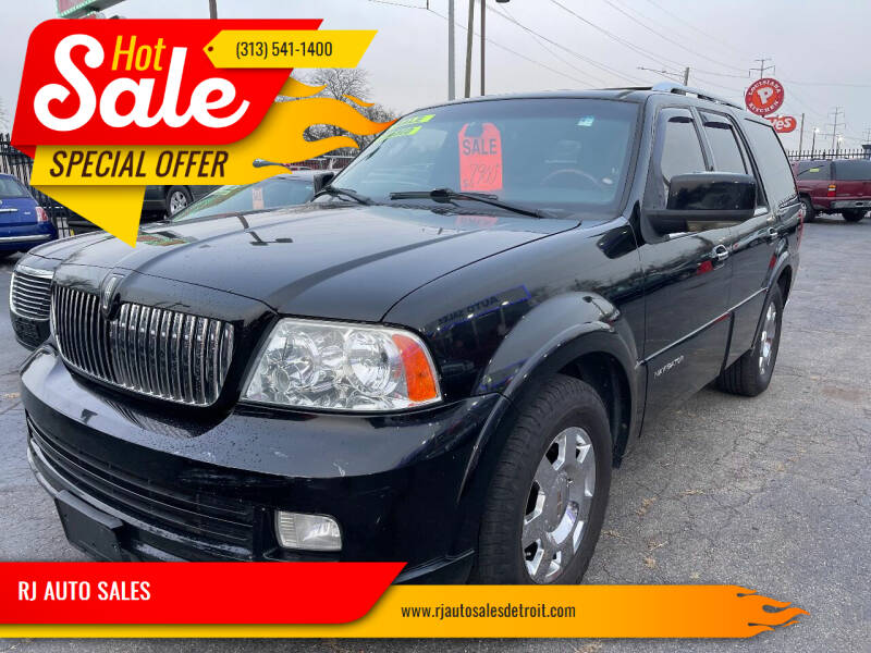 2006 Lincoln Navigator for sale at RJ AUTO SALES in Detroit MI