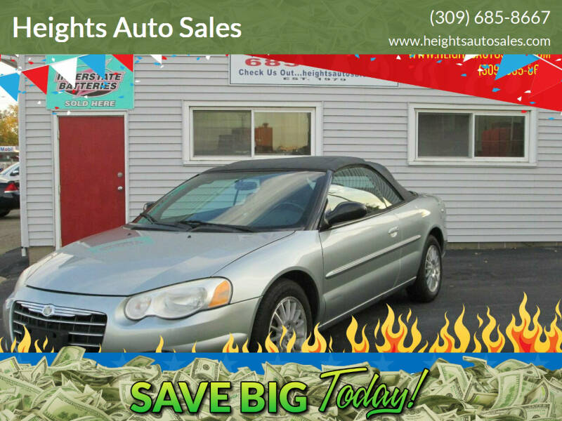 2005 Chrysler Sebring for sale at Heights Auto Sales in Peoria Heights IL