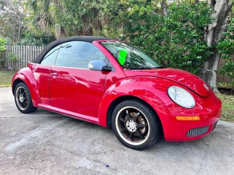 2009 Volkswagen New Beetle Convertible for sale at Palm Bay Motors in Palm Bay FL