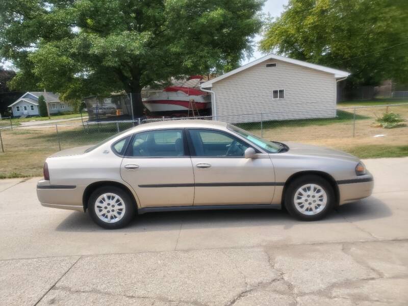 2003 Chevrolet Impala for sale at RIVERSIDE AUTO SALES in Sioux City IA
