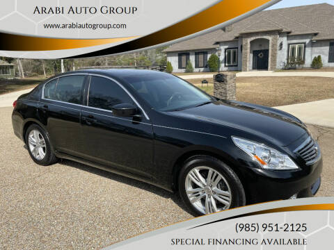 2011 Infiniti G25 Sedan for sale at Arabi Auto Group in Lacombe LA