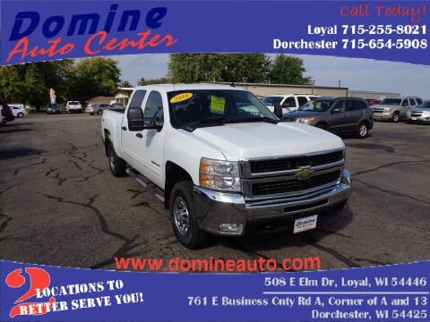 2010 Chevrolet Silverado 2500HD for sale at Domine Auto Center in Loyal WI