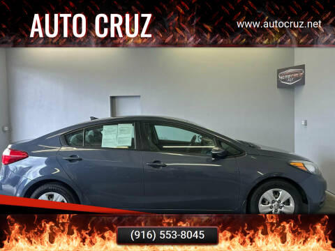 2016 Kia Forte for sale at Auto Cruz in Sacramento CA