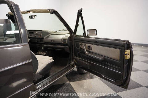 1985 Volkswagen Cabriolet