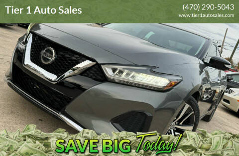 2019 Nissan Maxima for sale at Tier 1 Auto Sales in Gainesville GA