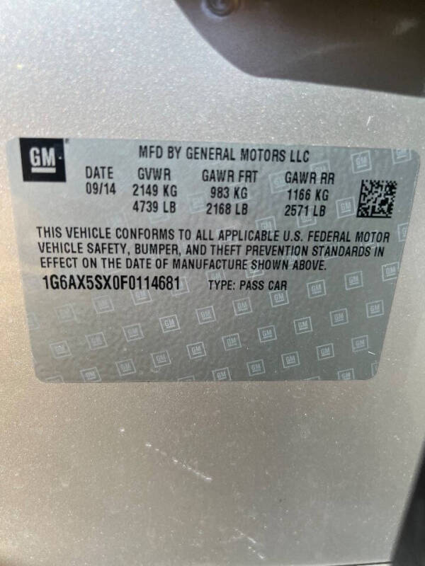 2015 Cadillac CTS 2.0T Luxury Collection