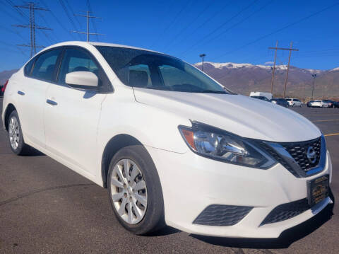 2017 Nissan Sentra for sale at BELOW BOOK AUTO SALES in Idaho Falls ID