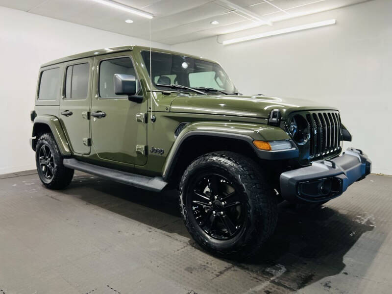 2021 Jeep Wrangler Unlimited for sale at Champagne Motor Car Company in Willimantic CT