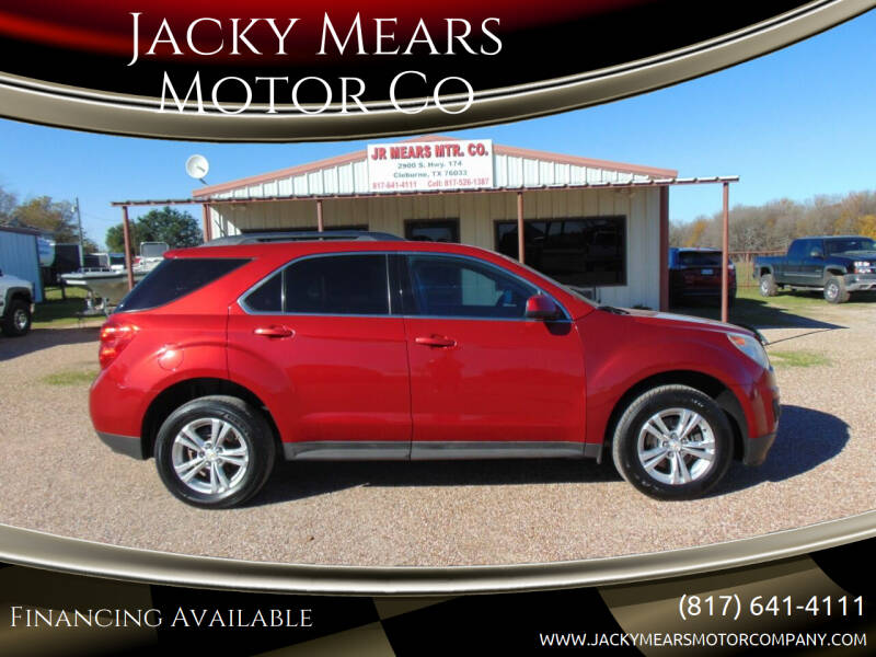 2015 Chevrolet Equinox for sale at Jacky Mears Motor Co in Cleburne TX