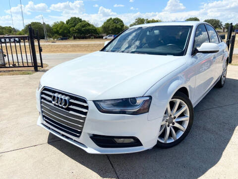 2013 Audi A4 for sale at Texas Luxury Auto in Cedar Hill TX