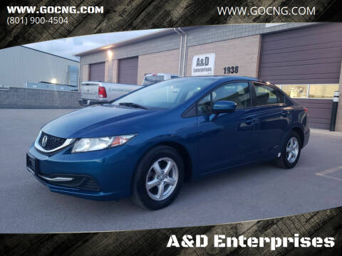 2014 Honda Civic for sale at A&D Enterprises in Spanish Fork UT