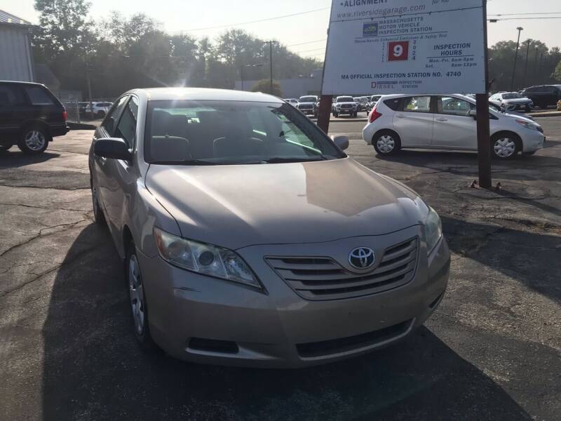 2007 Toyota Camry for sale at Riverside Garage Inc. in Haverhill MA